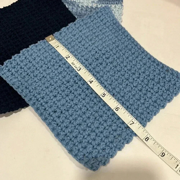 Hand Crocheted Washcloth/Dishcloth - Set of 3 - Picture 4 of 5